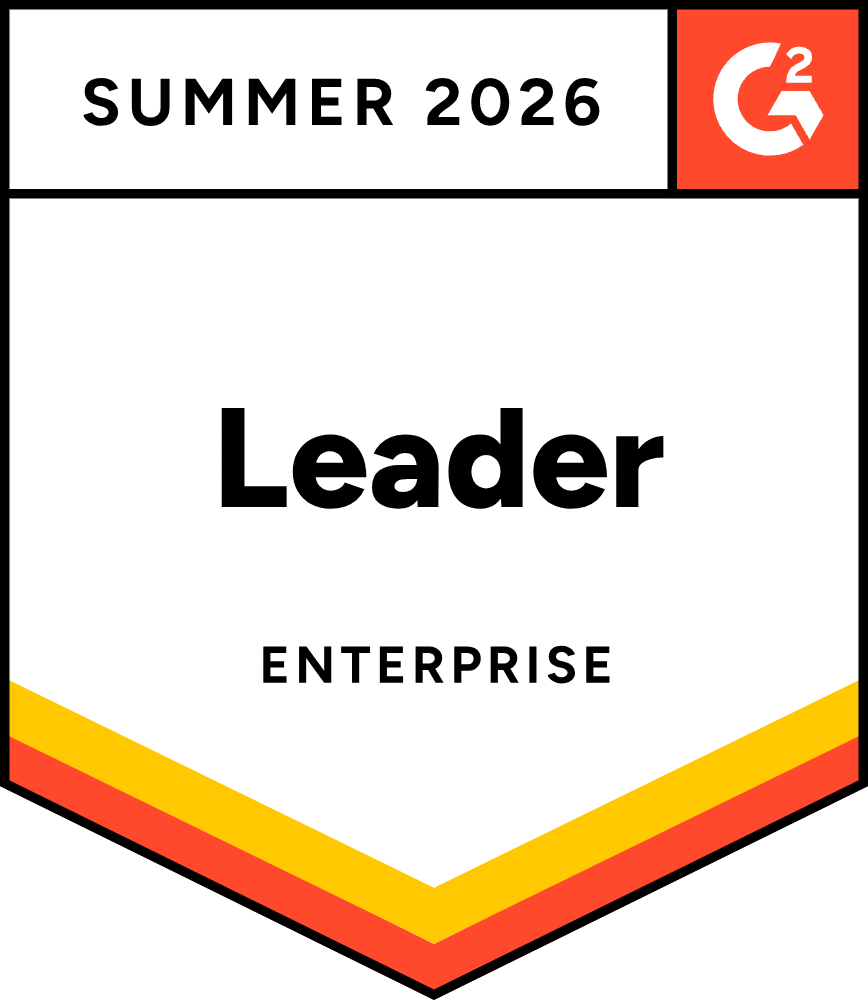 G2 Summer 2026 Leader Enterprise award in Demo Automation